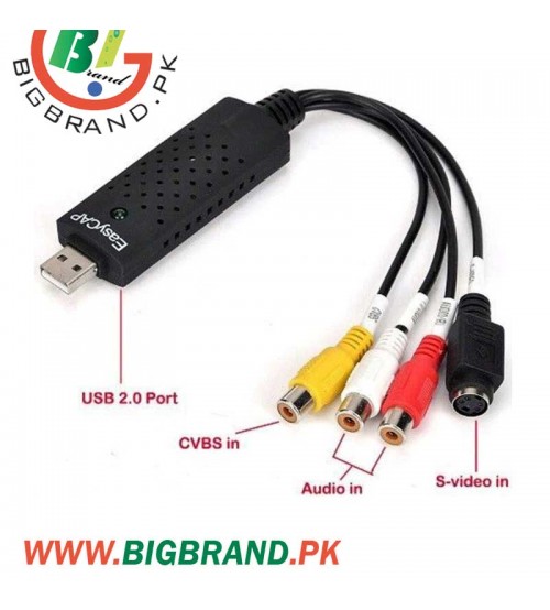 Easycab USB 2.0 Easy Cap DVR Video Capture Adapter